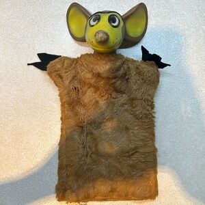 Vintage Mouse Puppet